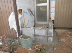 増築部基礎工事