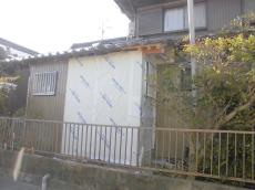 増築部防水シート