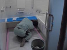 ユニットバス組み立て・接続